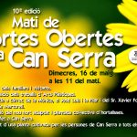 Matí de portes obertes a Can Serra