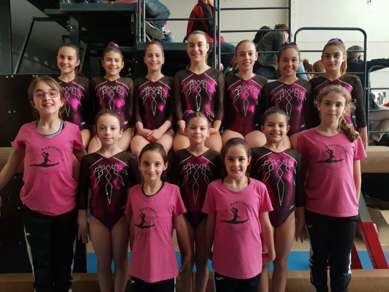 El Martorell Gimnàstic Club debuta en la Fase Final de Catalunya amb vuit podis en diferents categories
