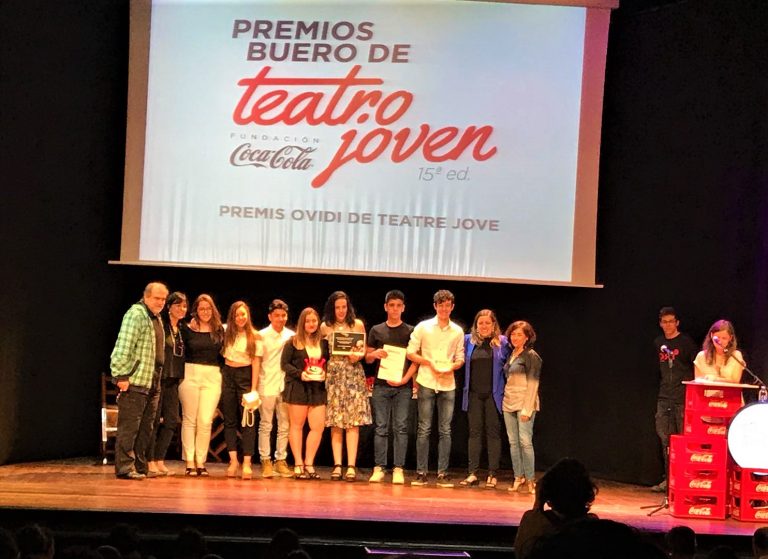 L’Aula de Teatre, guardonada als Premis Buero de la Fundació Coca-Cola per l’obra ‘Manu’
