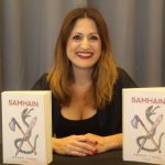 Henar Casal, presentant 'Samhain', la seva primera novel·la