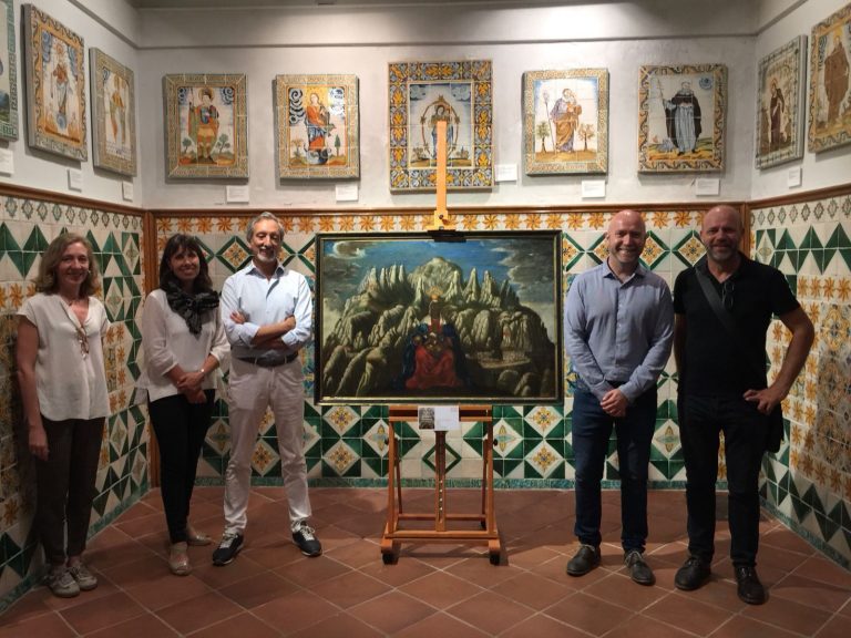 Una delegació del Museu Marès visita el Vicenç Ros, amb qui col·labora en l’Any Cererols