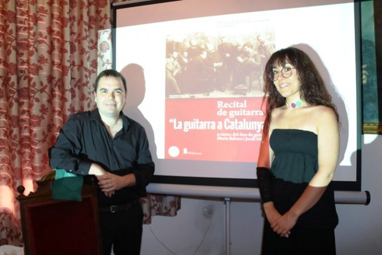 El Duo Ribera Sàbat defensa el valor de la guitarra com a instrument molt arrelat al país