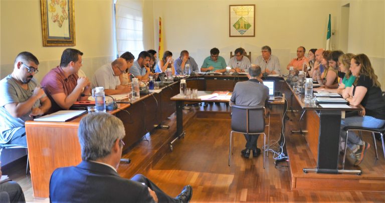El Ple Municipal d’aquest dilluns marca l’inici d’un nou curs polític