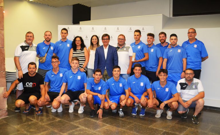 Premi al juvenil A de l’AEPMFSM pel segon ascens de categoria consecutiu