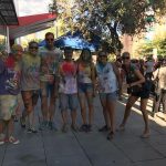 L'alcalde i els regidors al Holi Festival