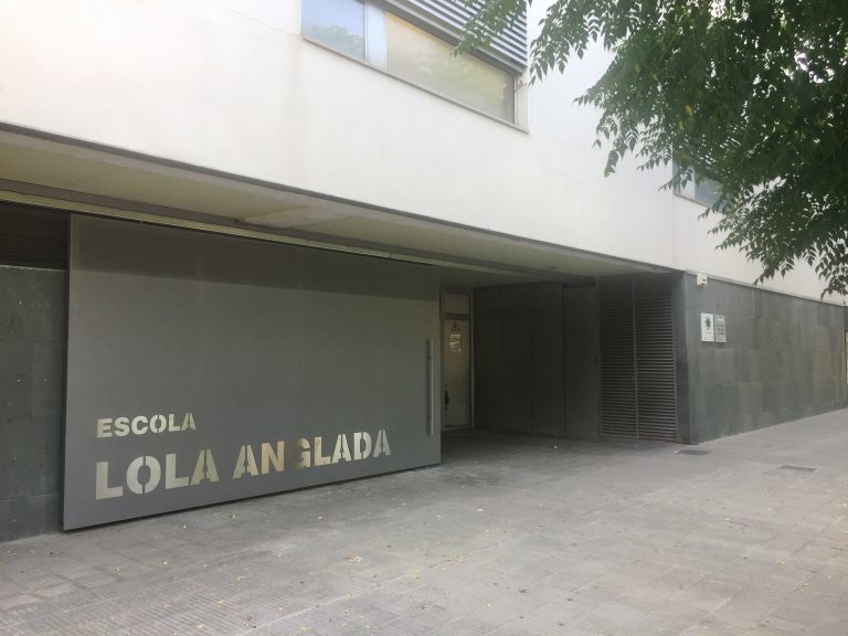 L’Escola Lola Anglada tindrà una nova porta d’accés principal