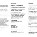 Programa de la 6a Concentració de Motos Tralla 101 de Bultaco