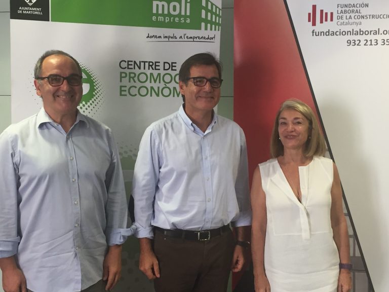 L’Ajuntament i la Fundació Laboral de la Construcció signen un conveni per fomentar la qualificació professional