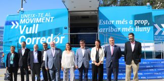 El moviment ‘Vull Corredor’ reclama una solució per al tap del túnel que hi ha entre Martorell i Castellbisbal 'Vull Corredor'