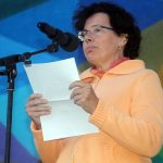Acte commemoratiu de l'1-O d'Òmnium Cultural. Àngels Tobella