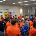 Recepció als participants dels Special Olympics