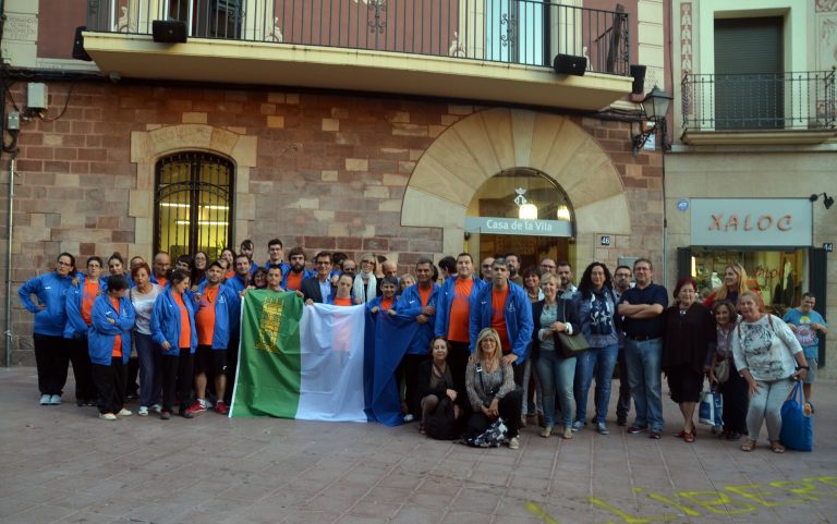 Recepció municipal als 23 esportistes de l’Arc de Sant Martí que van als Special Olympics