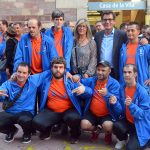 Recepció als participants dels Special Olympics