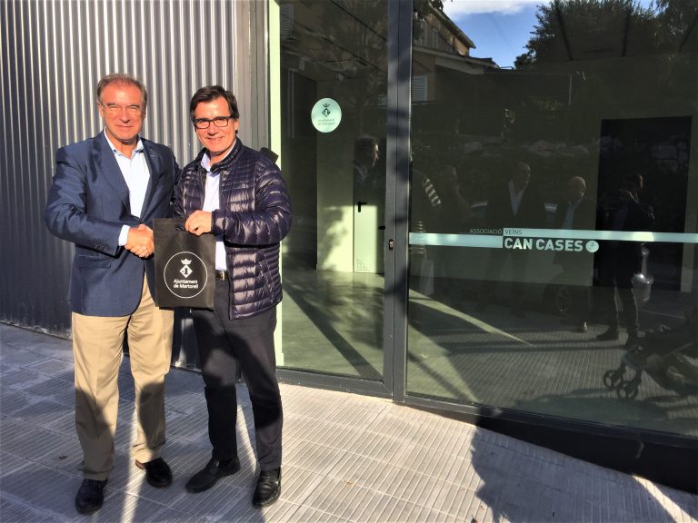 L’associació de veïns de Can Cases estrena local al costat del nou Pavelló Esportiu