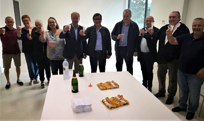 Lliurament de claus nou local AAVV Can Cases