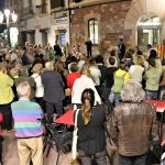 Concentració un any de presó Jordis