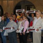Concentració un any de presó Jordis