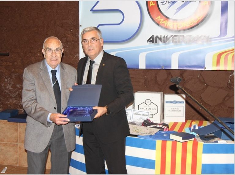 Mor Josep Abante, expresident durant sis anys de la Penya Blanc-Blava de Martorell