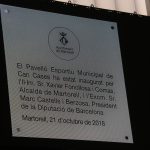 Inauguració Pavelló Can Cases