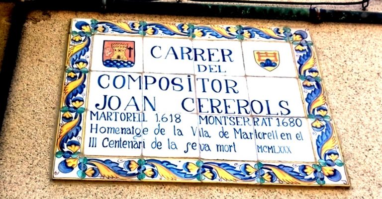 Una exposició del CEM descobreix el Martorell del compositor Joan Cererols