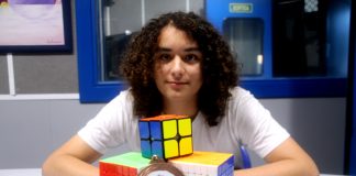 El martorellenc Mauro Ortega, bronze al Campionat d’Espanya de cubs de Rubik Mauro Ortega