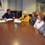 Signatura del conveni entre el PMSAPM i el Club Judo Martorell