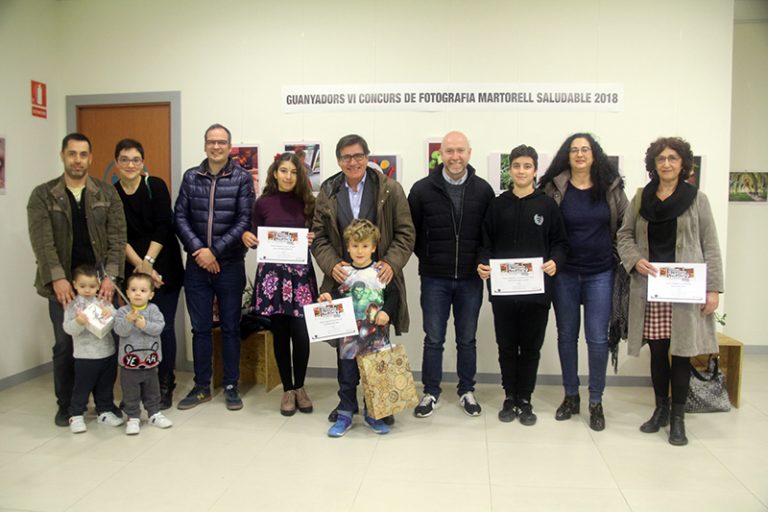 Lliurats els premis del 6è Concurs de Fotografia Martorell Saludable 2018