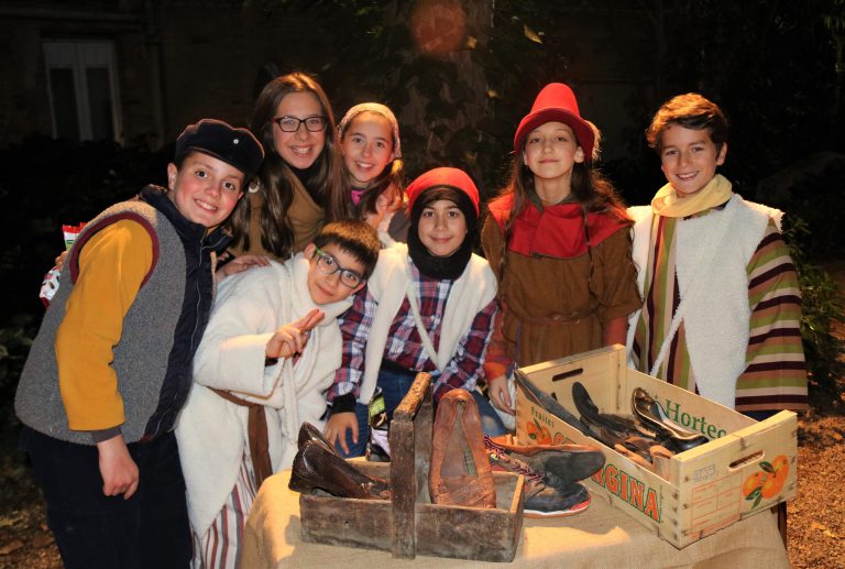 El pessebre vivent de La Mercè recrea l’origen del Nadal a El Progrés