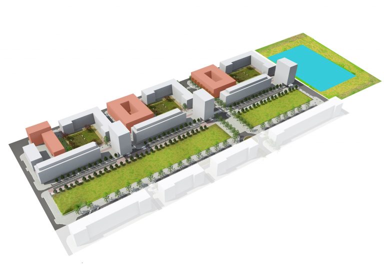 En marxa el nou barri de La Sínia, amb més d’un miler de pisos, un gran parc central i nous equipaments públics