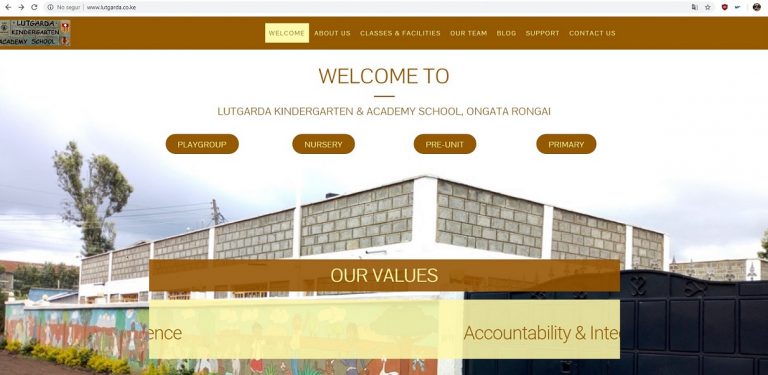 El centre Lutgarda de Kenya de l’ONG Mans Mercedàries ja té un espai web