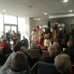 Visita dels Reis a la Residència