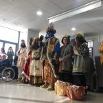 Visita dels Reis a la Residència