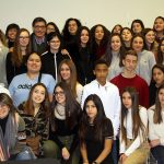 Recepció als alumnes de Chevilly-Larue