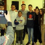 Recepció als alumnes de Chevilly-Larue