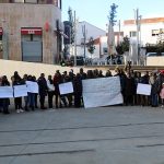 Concentració de ciutadans senegalesos a Martorell