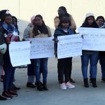 Concentració de ciutadans senegalesos a Martorell