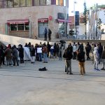 Concentració de ciutadans senegalesos a Martorell