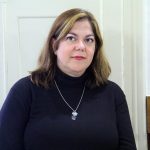 Obertura del cicle 'Gent Gran i Salut 2019'. La conferenciant, Pilar De Dios