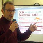 Obertura del cicle 'Gent Gran i Salut 2019'. Alfred Rivera, responsable de la Unitat de Gent Gran Activa de Martorell