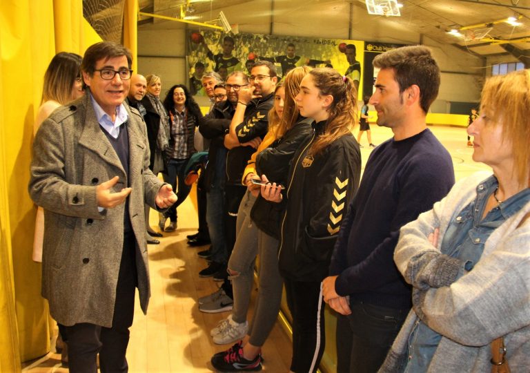 Visita guiada a les entitats esportives de les IEM per conèixer la remodelació de l’equipament