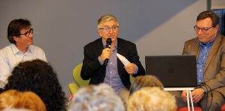 Antoni Real presenta ‘Pentimento’, una novel·la que homenatja el seu besavi, la pintura i La Rambla Presentació de la novel·la 'Pentimento', d'Antoni Real.