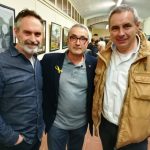 Inauguració exposició 'Com l'art floreix de l'adversitat'. Carles Peña, Pere Mas i Carles de Montserrat