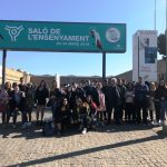 Alumnes PTT i CFA al Saló de l'Ensenyament