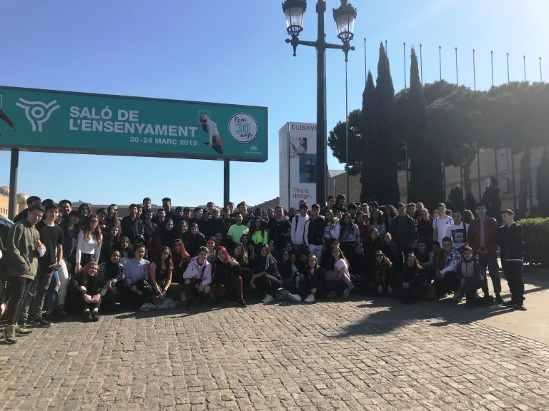Alumnes martorellencs coneixen l’oferta educativa al Saló de l’Ensenyament de Barcelona