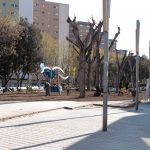 Jocs temàtics al passeig de Catalunya. Foto: Míriam Moreno