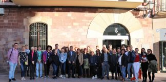L’Institut Joan Oró rep una delegació d’estudiants alemanys d’intercanvi