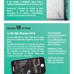Programació del Dia Internacional dels Museus