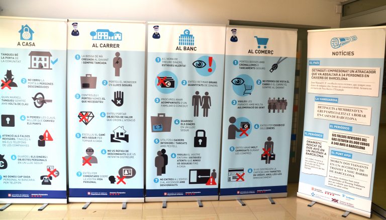 L’exposició itinerant ‘Mou-te amb salut, envolta’t de seguretat’ s’instal·la tres dies a l’Hospital de Martorell