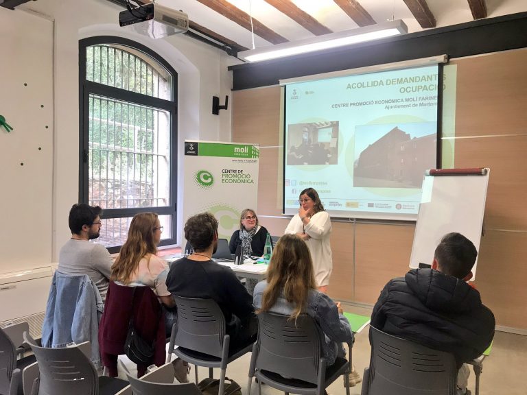 Els joves del programa Garantia Juvenil acaben els seus contractes de pràctiques a l’Ajuntament