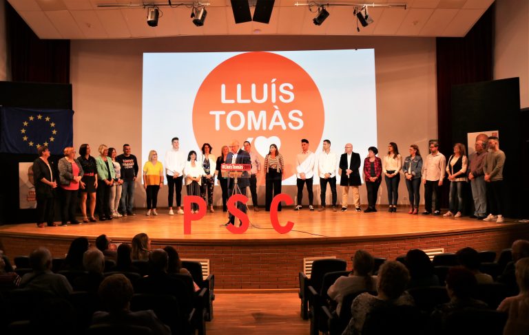 El PSC de Martorell dona a conèixer la seva llista electoral, encapçalada per Lluís Tomàs
